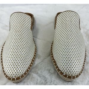 Universal Thread Women’s Lona Mules Cream Size 12